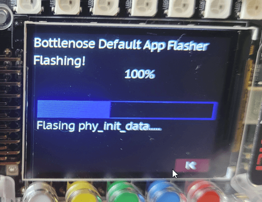 bottlenose-ui-flashing-running