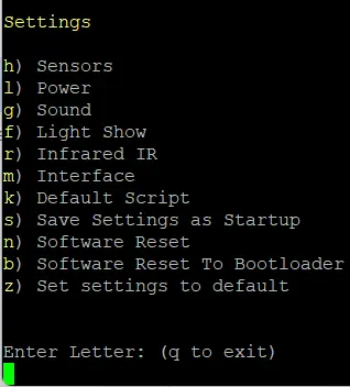 select-settings